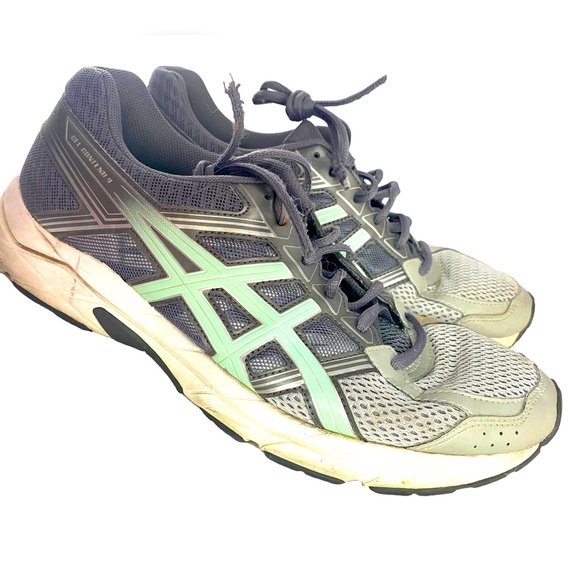 ASICS Women’s Running Shoes Size 11 Grey & Blue - Picture 2 of 4